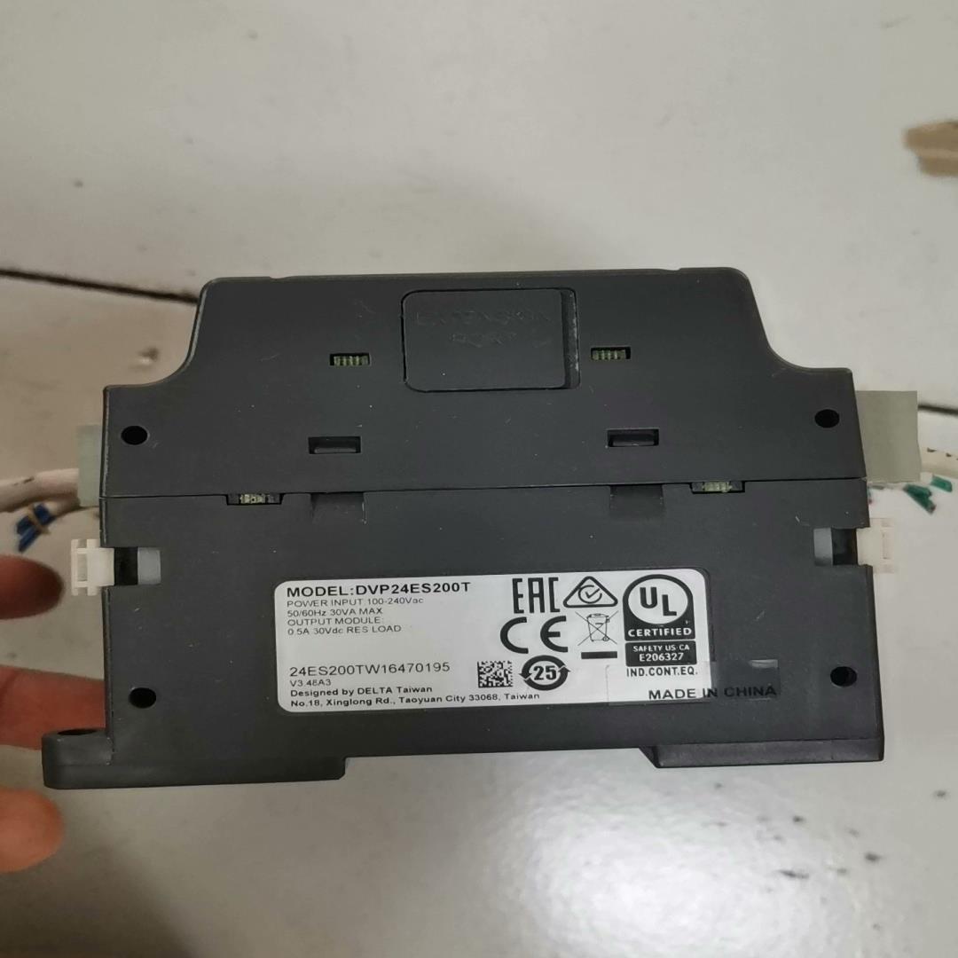 台达PLC，DVP24ES200T，实图拍摄，功能正常，28【卡奥电子】