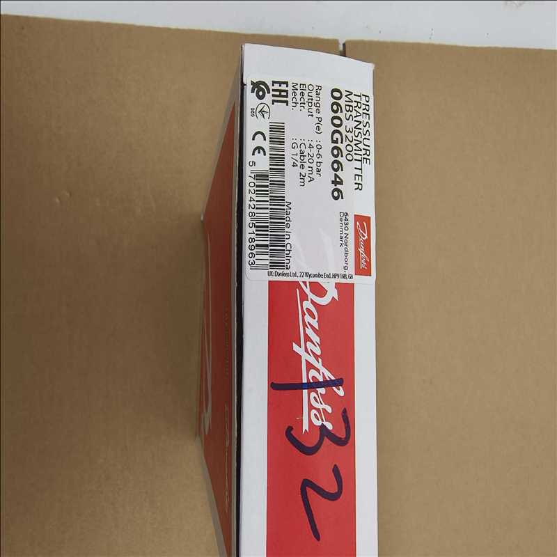 丹佛斯压力传感器MBS3200 压力传感器060G6646,(耶耶电子)