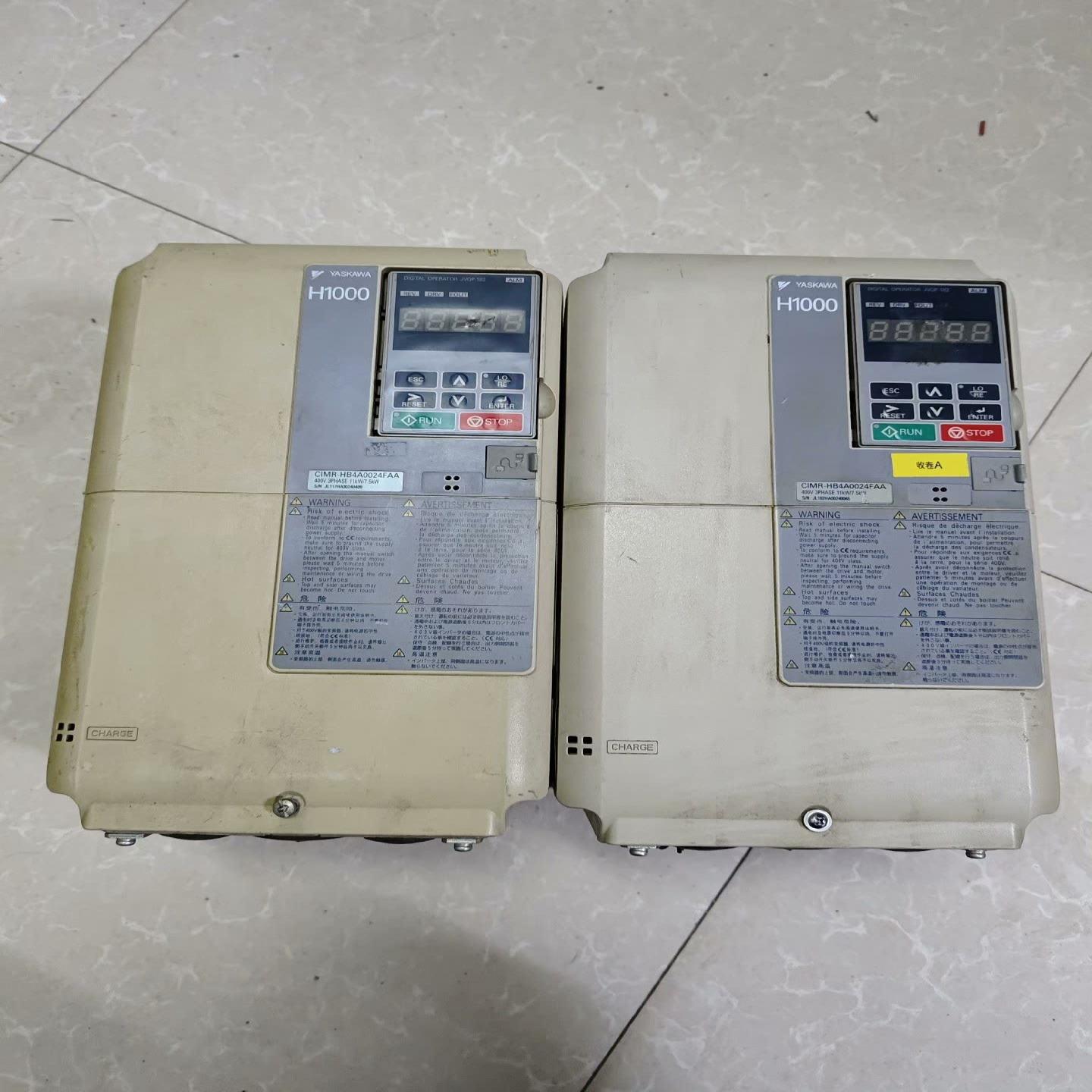 安川H1000变频器，功率11/7.5千瓦，拆机功能包好，便【鑫鑫商