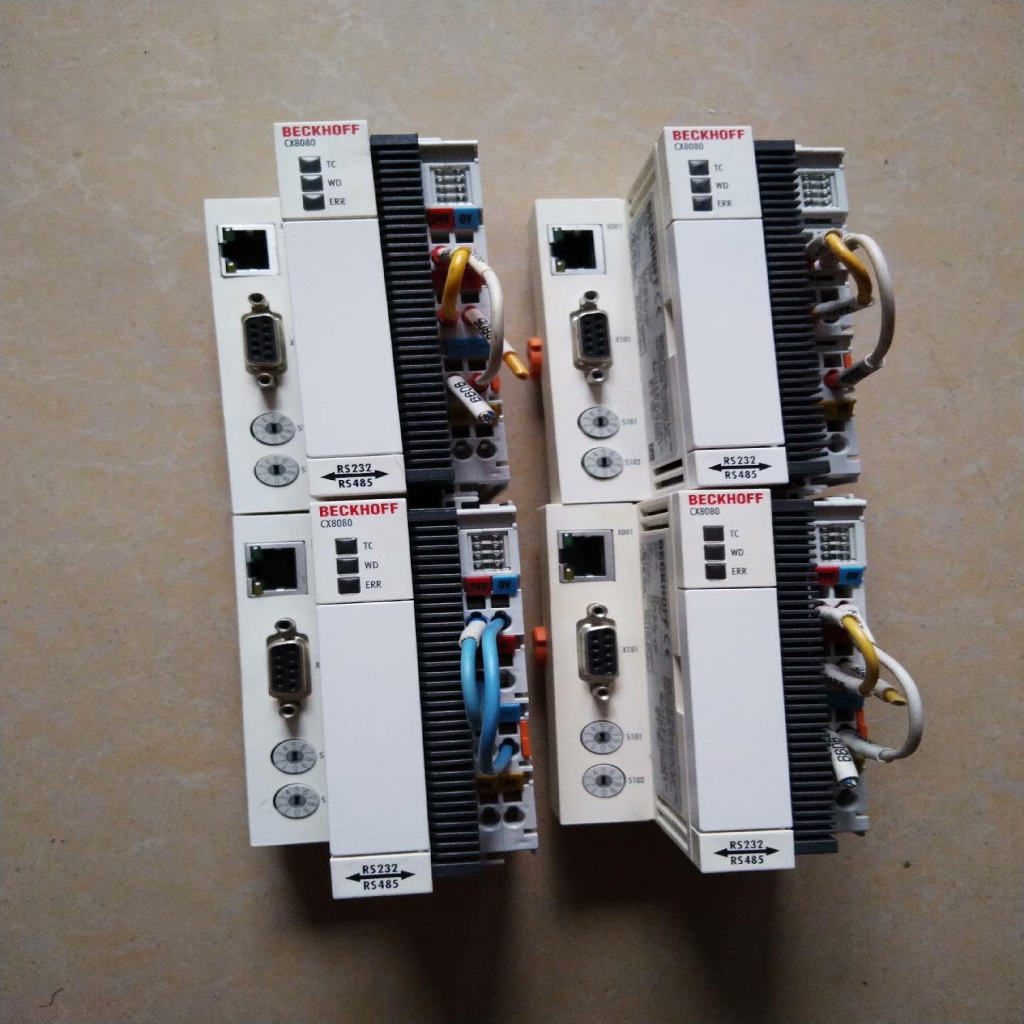 倍福CX8080控制器  拆机实物拍摄成色不错功能包好（瓠子电子）