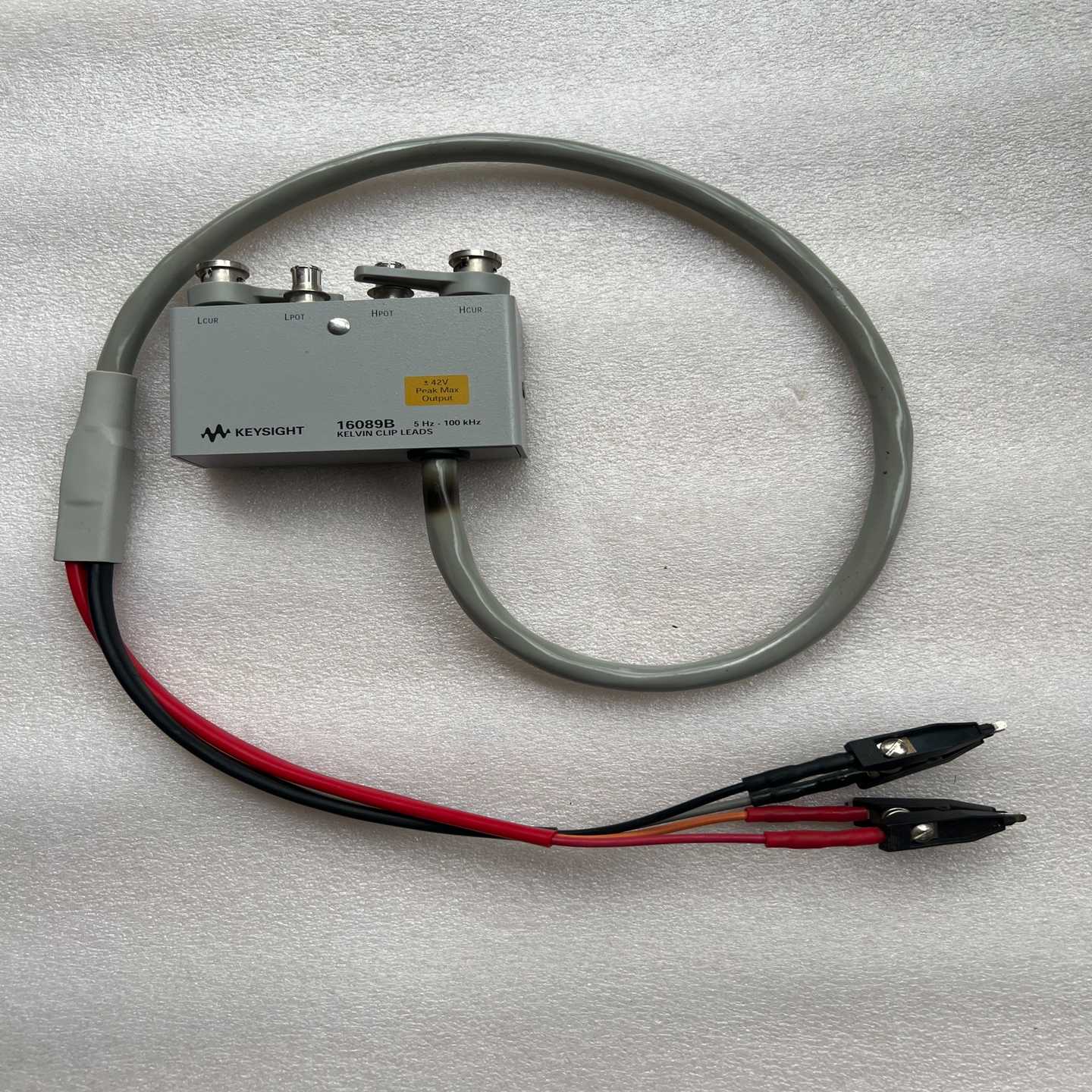 是德KEYSIGHT16089B，实物图。功能正常，外观漂亮【落红设备】