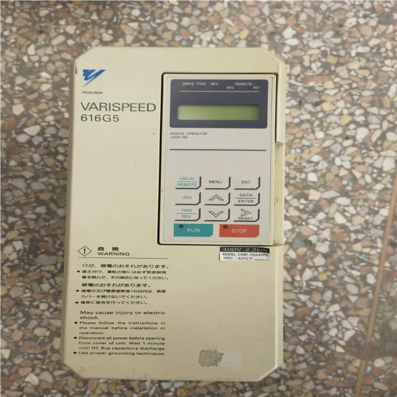 议~CIMR-G5A42P2 400V 安川变频器  成色如