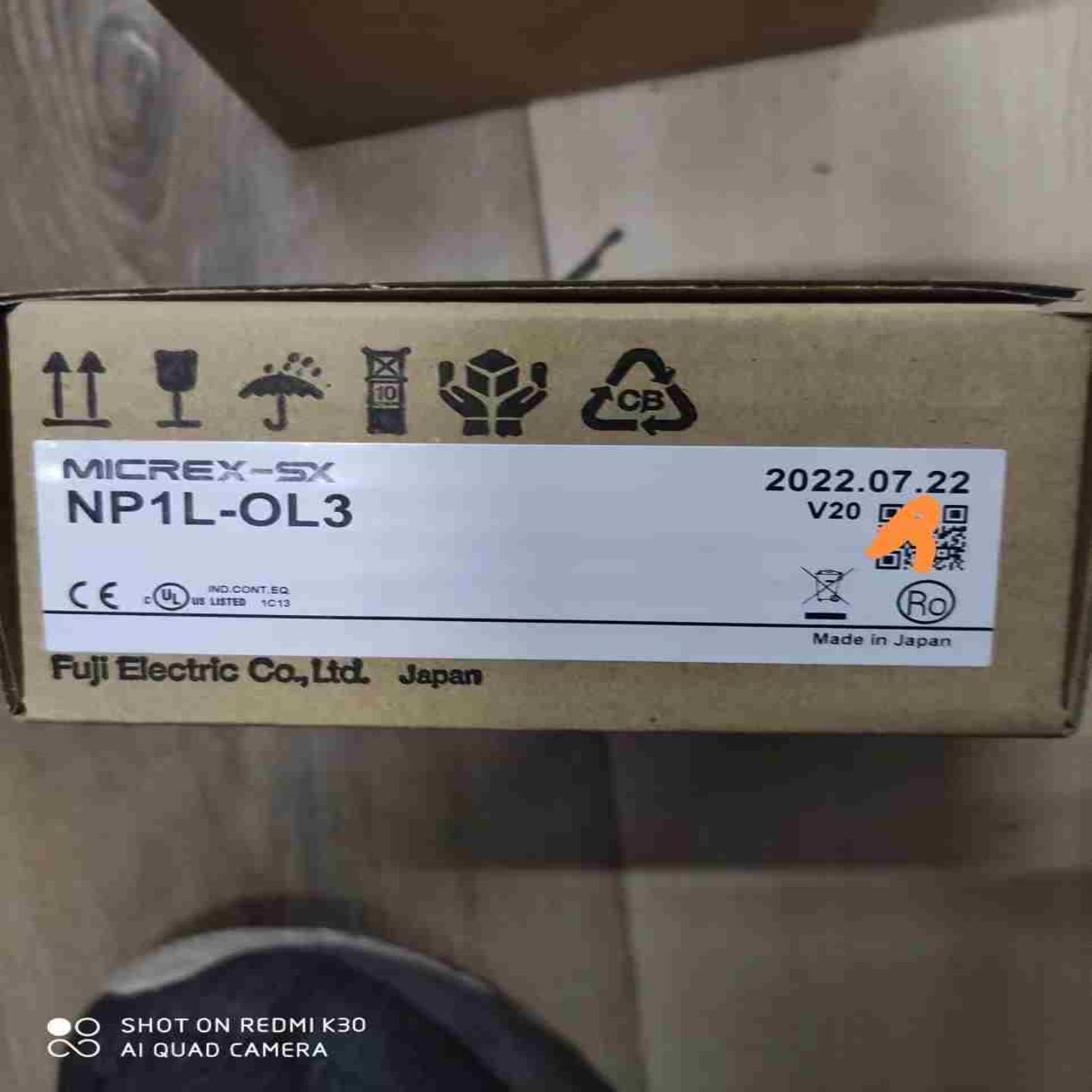 富士PLC模块NP1L-OL3，2022年生产拍前询价
