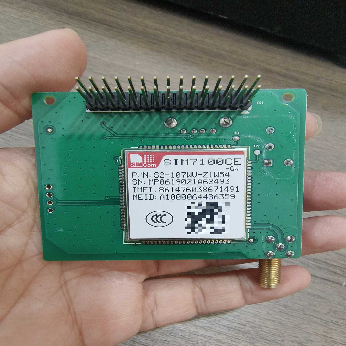 议价二手拆机 SIMCOM SIM7100CE 4G模块通信模块