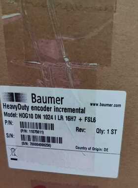 Baumer宝盟编码器HOG10 DN 1024 1 L~议价