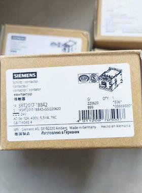 3RT2017-1BB42~询价