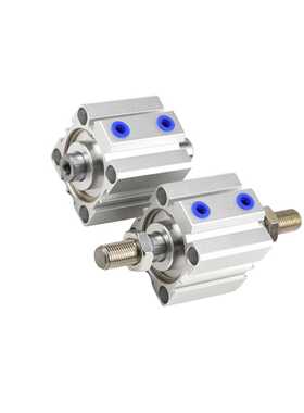 SDAD32单轴双出薄型气缸SDAD40 50X5X10X15X20X25X30X35X40X45-