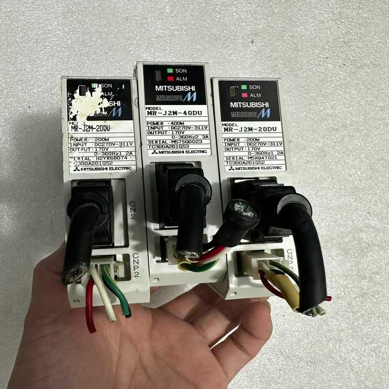 伺服驱动器 MR-J2M-40DU 实图 功能~询价