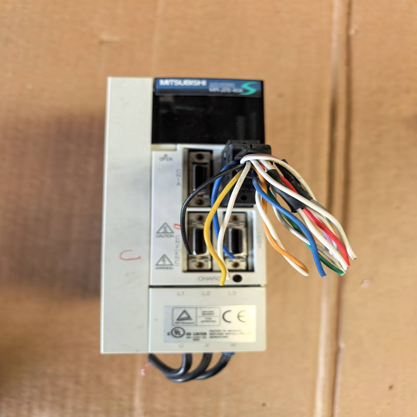 (询价)三菱伺服驱动器MR-J2S-4A，下来，成色新如图，