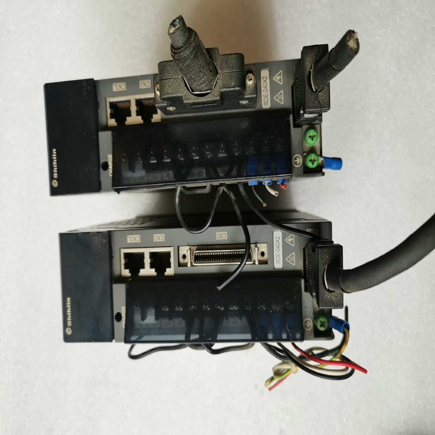 士林伺服驱动器SDE-040A2，400w，带有电机，有多套~询价