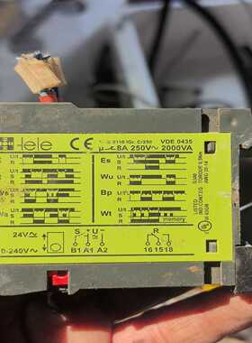 询价~TELE D6DM时间继电器，奥地利制造，轻微使用痕迹。功能