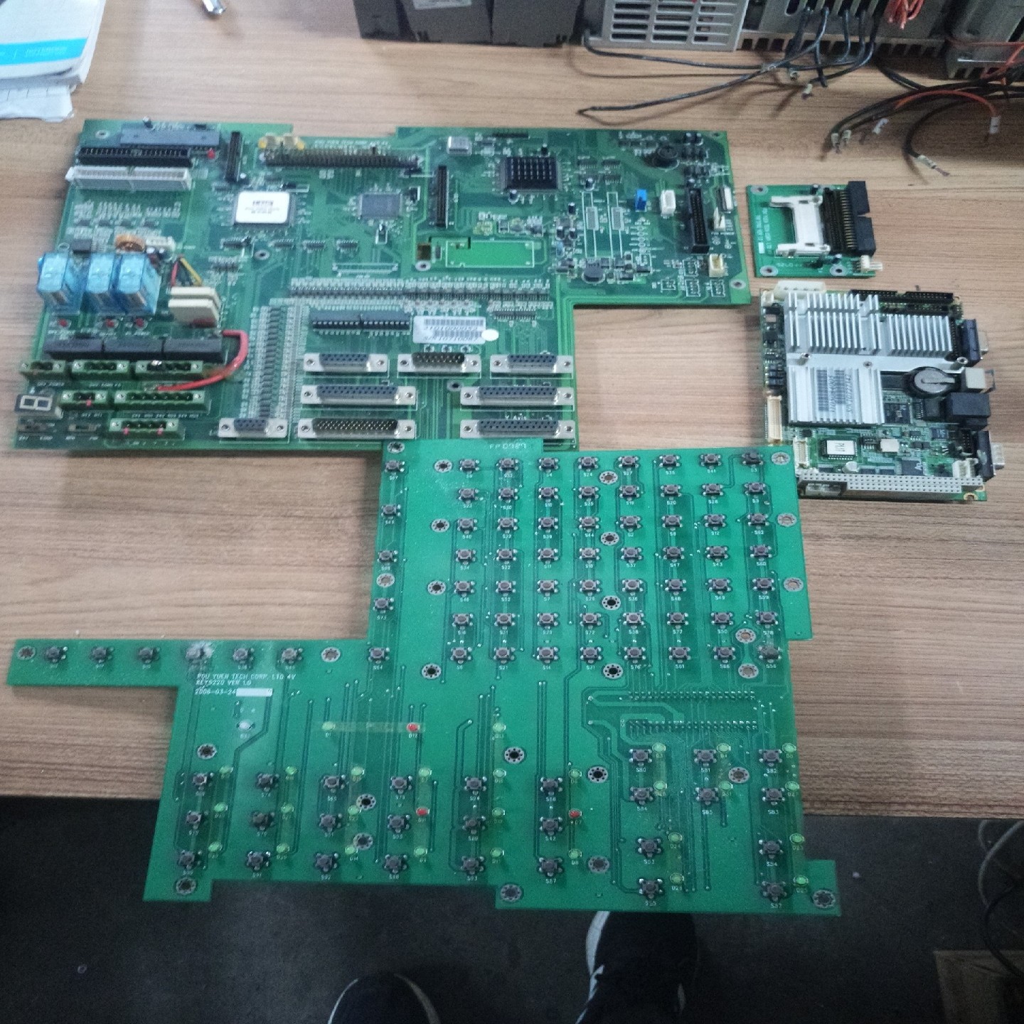【议价】研华PCM9371F7002E-T主板+按键板拆机功能