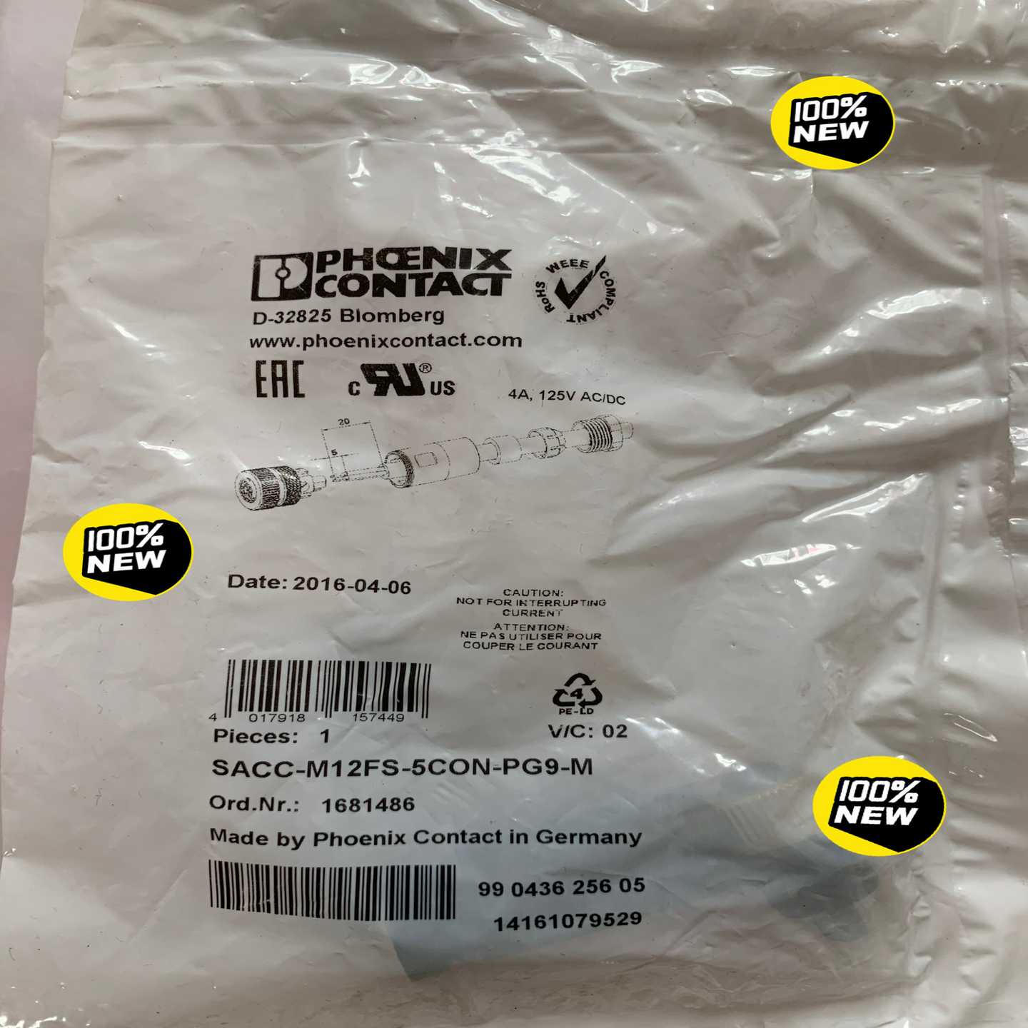 SACC-M12FS-5CON-PG9-M快速连接器~询价