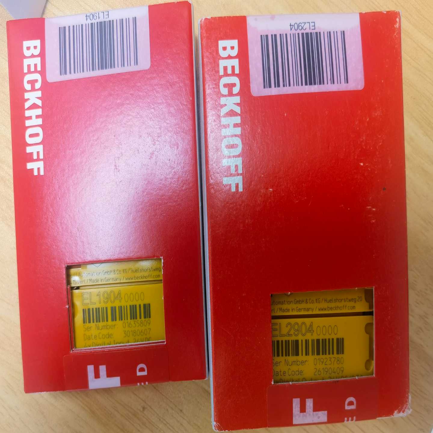 议~EL1904  EL2904   BECKHOFF  正