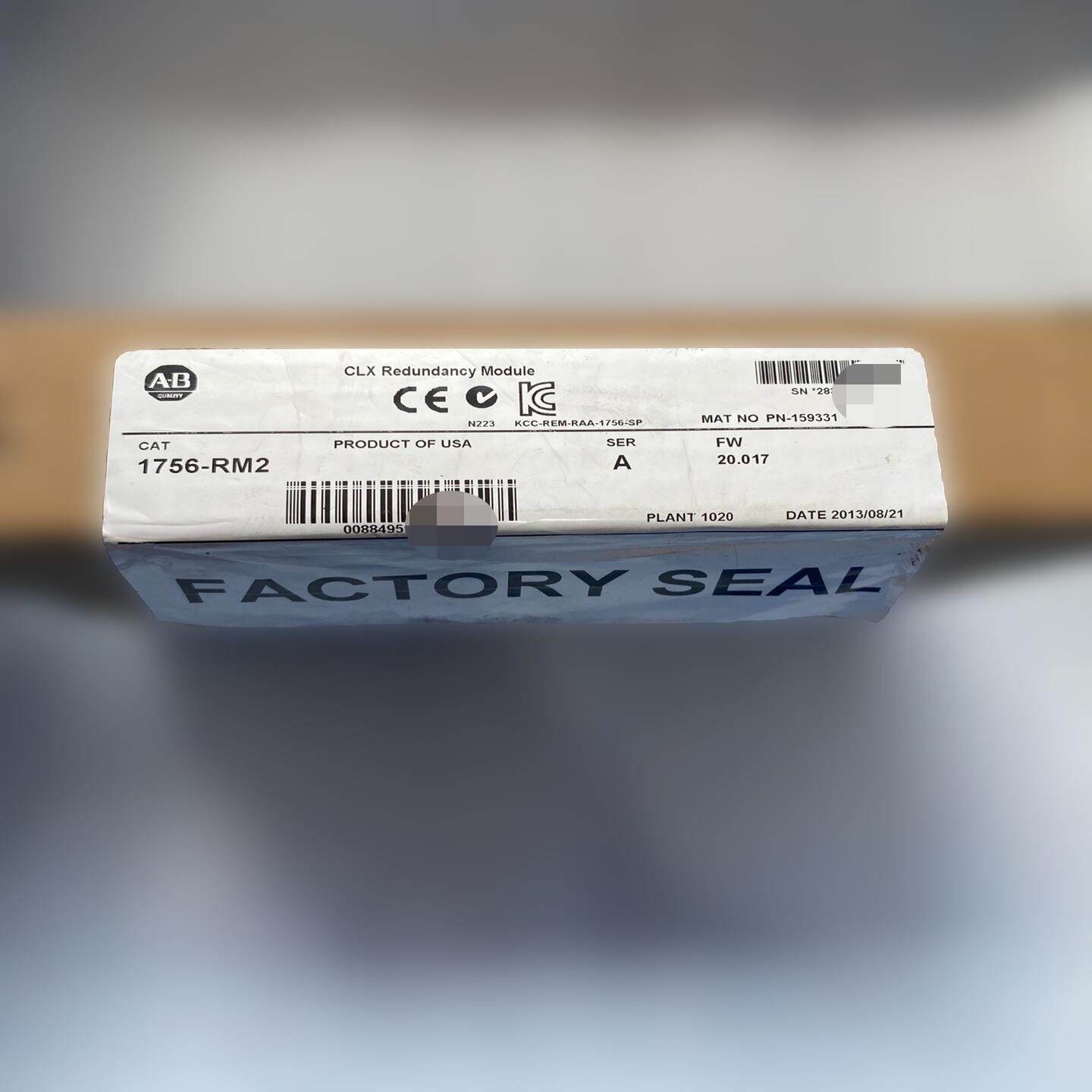 罗克韦尔AB控制模块，型号1756-RM2，实物图拍摄，全新{议价}