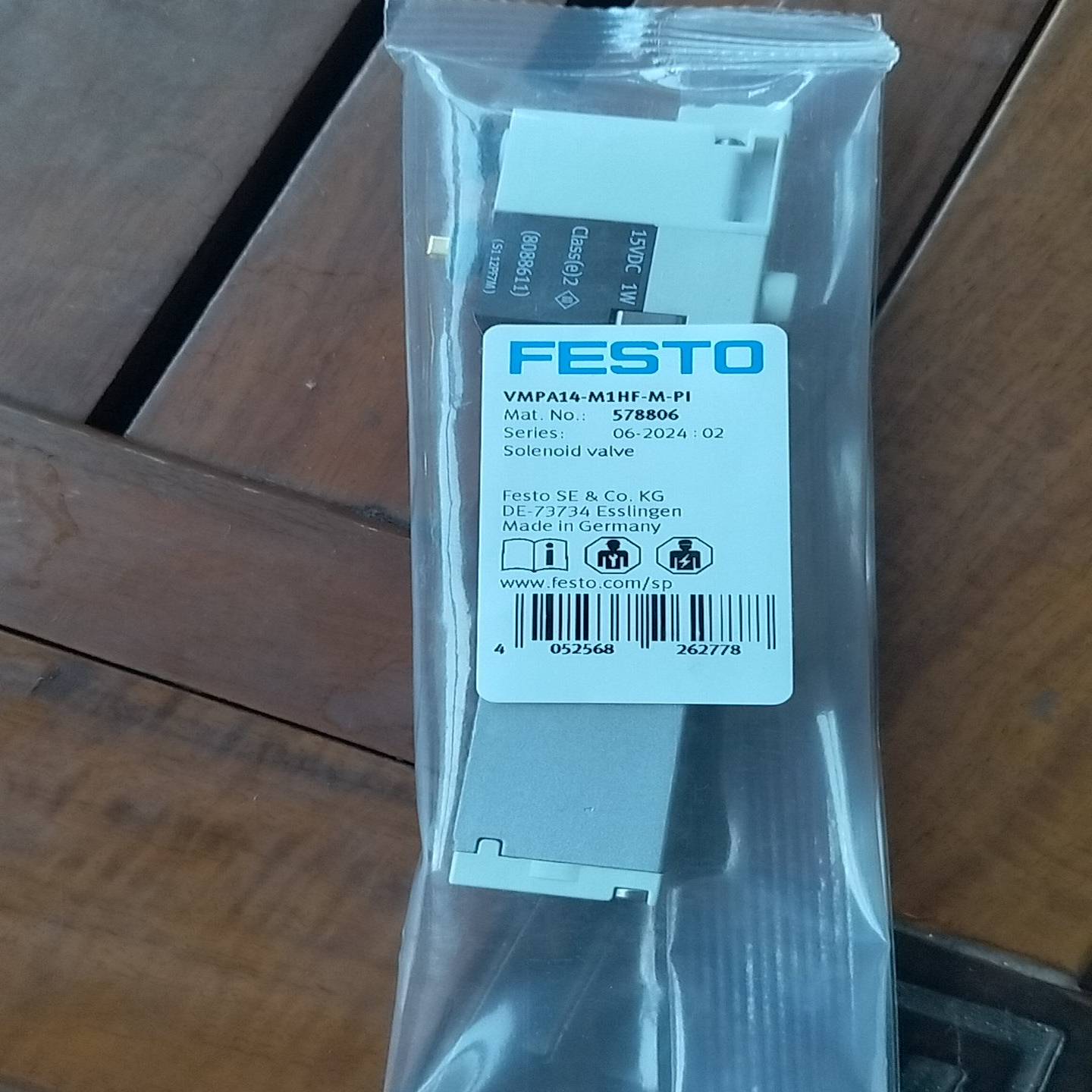 (询价)费斯托 578806  VMPA14-M1HF-M-PI