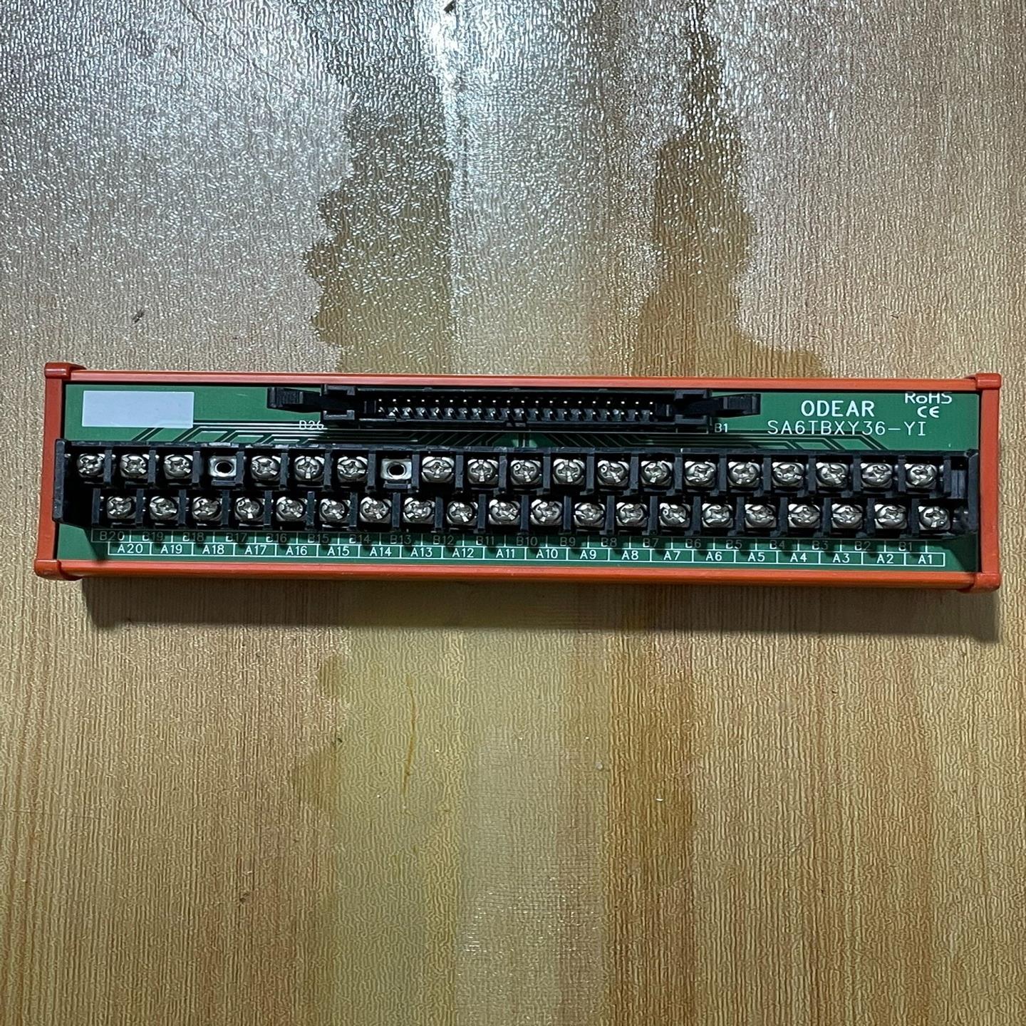 台湾ODEAR欧迪尔接线模块 SA6TBXY36-YI 实物【鑫鑫商铺】