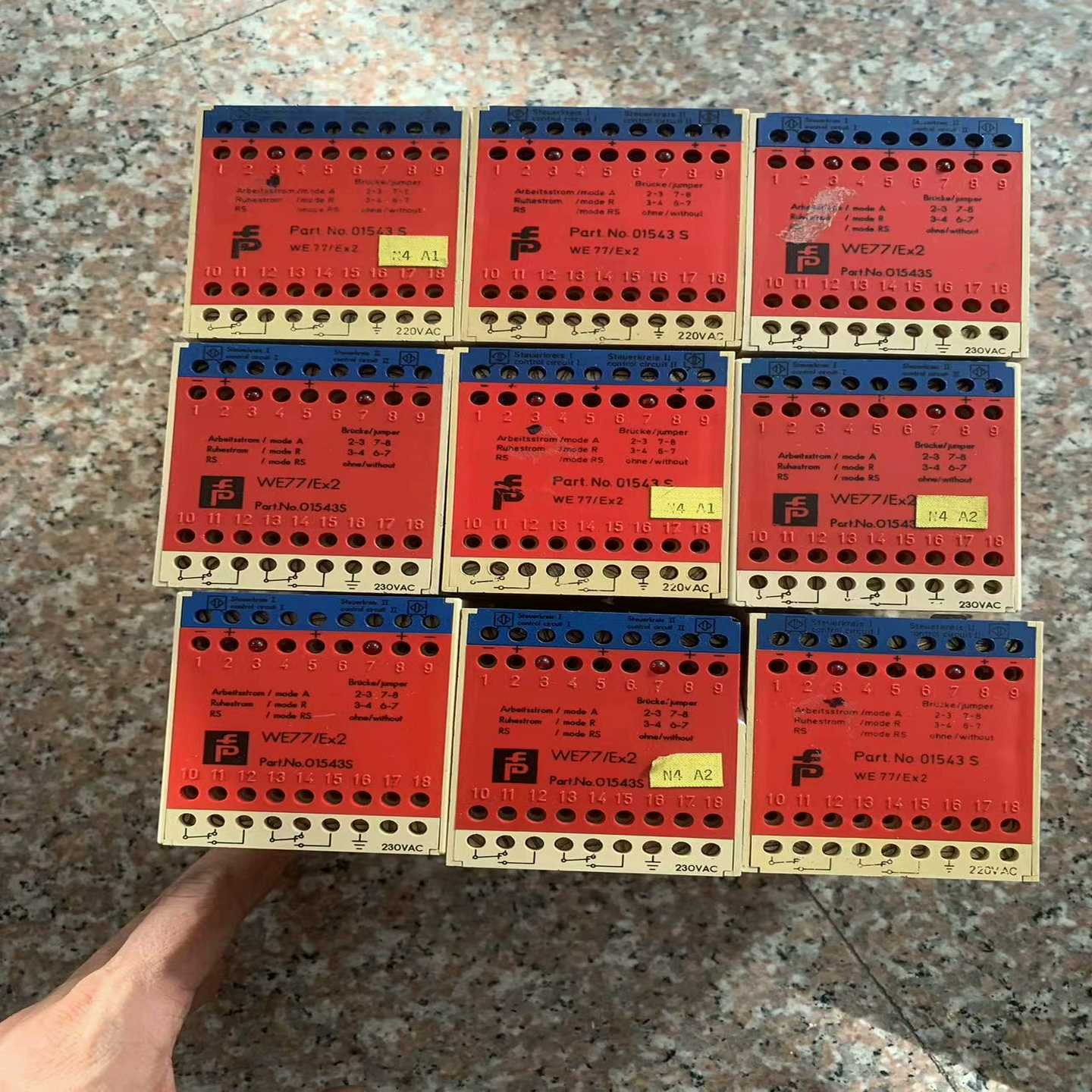 倍加福P+F 继电器开关 WE77/EX-2 230V 【博航商行】