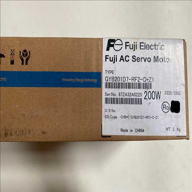 正品富士伺服电机GYB201D7-RF2-C-Z1，200W（崽载电子）