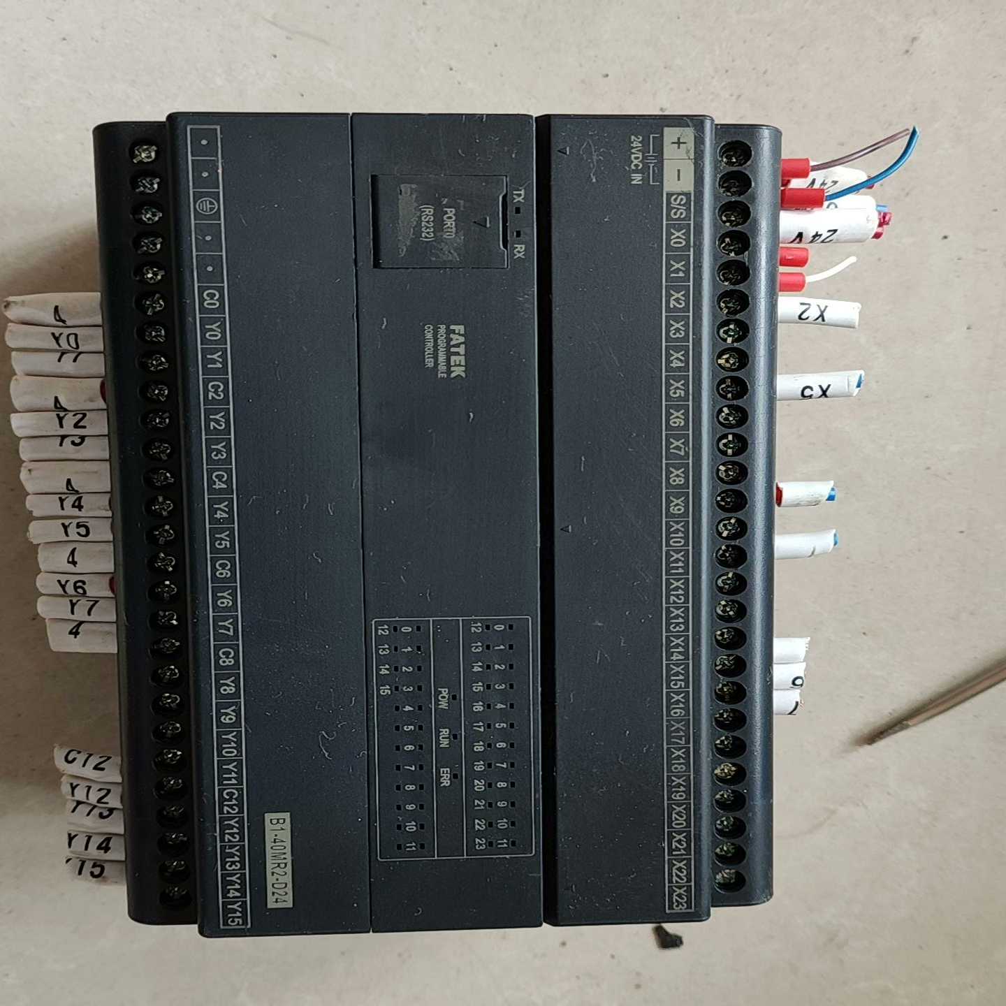 FATEK永宏PLC，B1z-40MR2-D24，成色如图，~询价