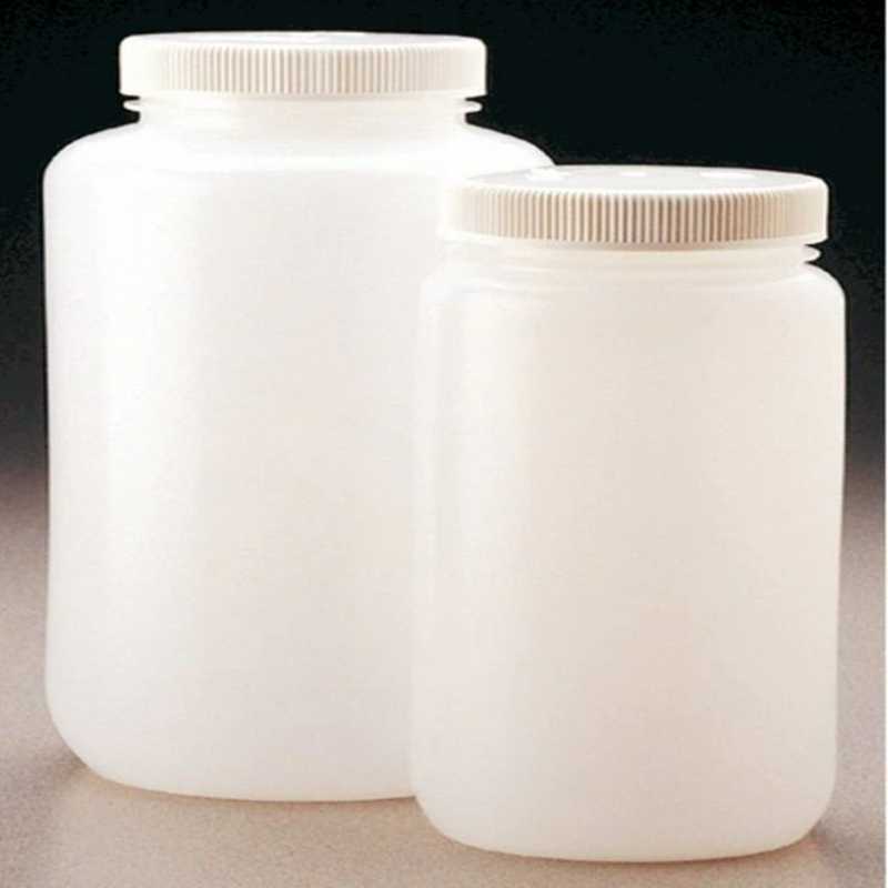 Nalgene/2121-0005/2121-00***广口瓶白色PP螺旋盖2L/4L