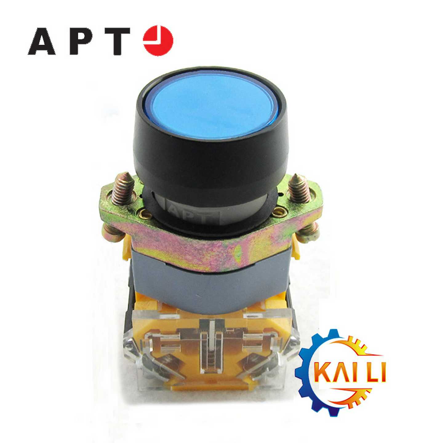 供应LCA39-B3-22D/r26正品上海二工/APT带灯按钮开关2NO2NC