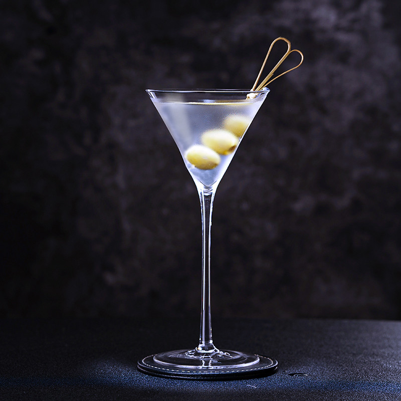 酒吧灵魂日式木村系150ml马天尼铅水晶高脚杯创意鸡尾酒杯水杯