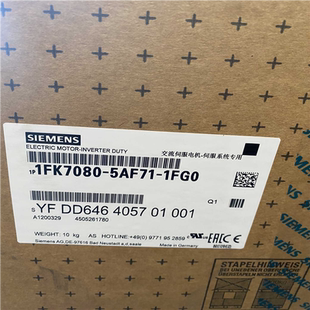 1FG0同步伺服电机2.1 5AF71 议 1FK7080