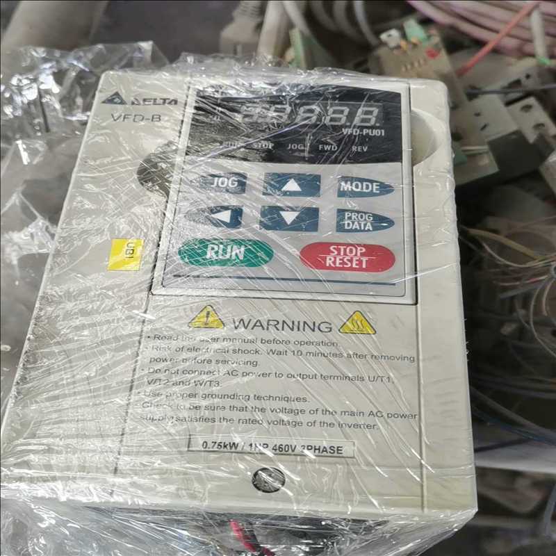 议~变频器台达变频器VFD007B43A  0.75KW/三相3