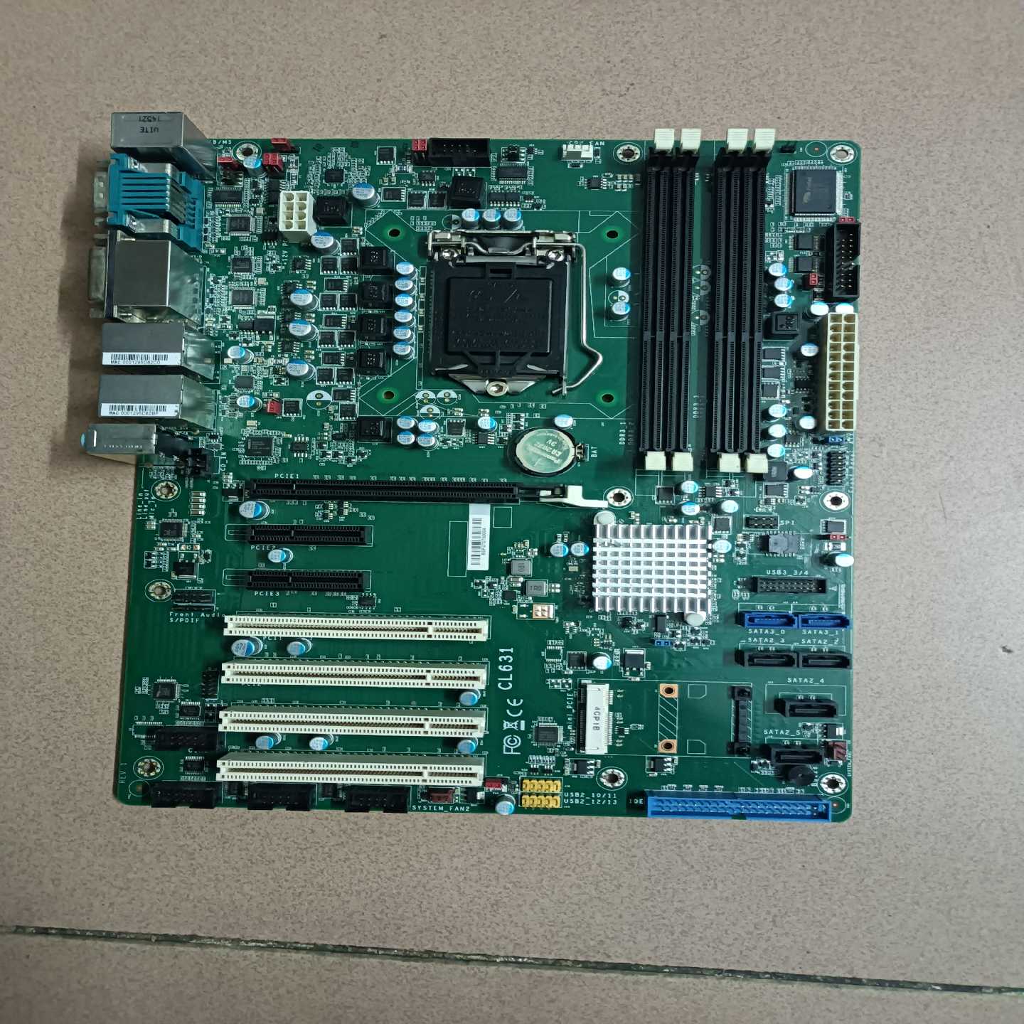 DFl（友通CL631工控主板双网卡成色新询价