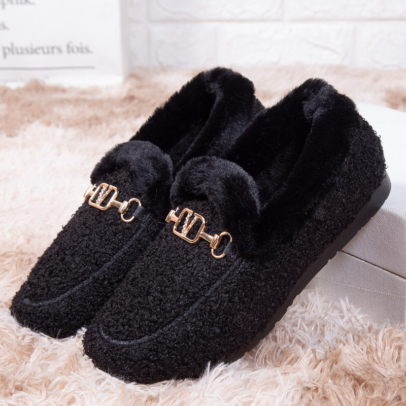 毛毛鞋老北京布鞋女冬款保暖二棉鞋中老年人加厚妈妈外穿时尚棉靴,女鞋,棉鞋,淘宝优惠券,粉丝福利购,淘宝优惠卷