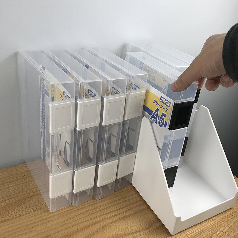 出口日本原单加厚A5纸收纳盒A5打印张证件收纳小号文件资料整