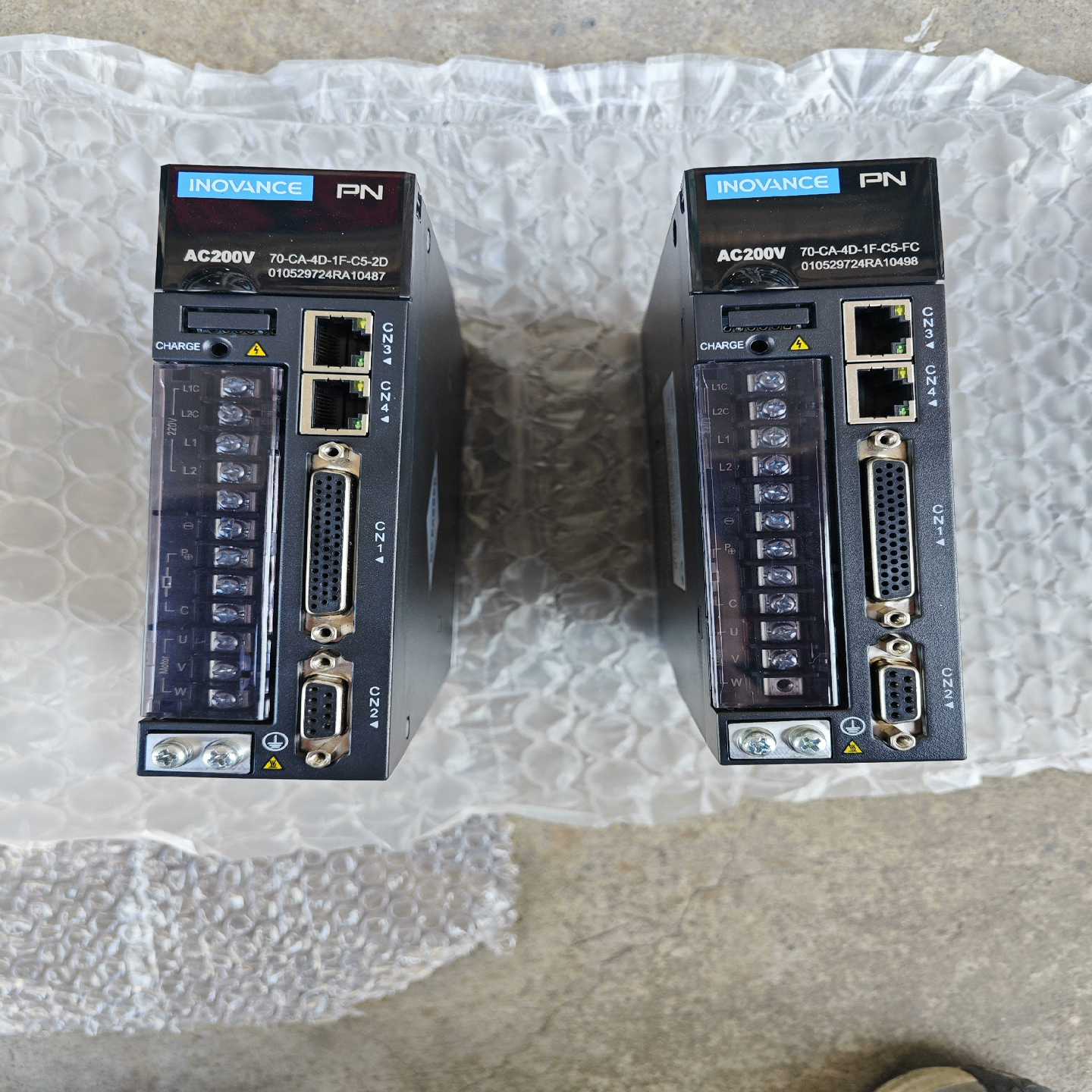 议价IS620FS2R8I-RT汇川伺服驱动器0.4kw成色充新适用
