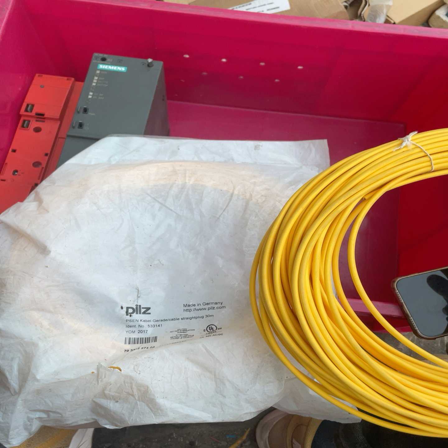 议价正品+进口皮尔兹/PILZ电缆+PSEN+KABEL+GER