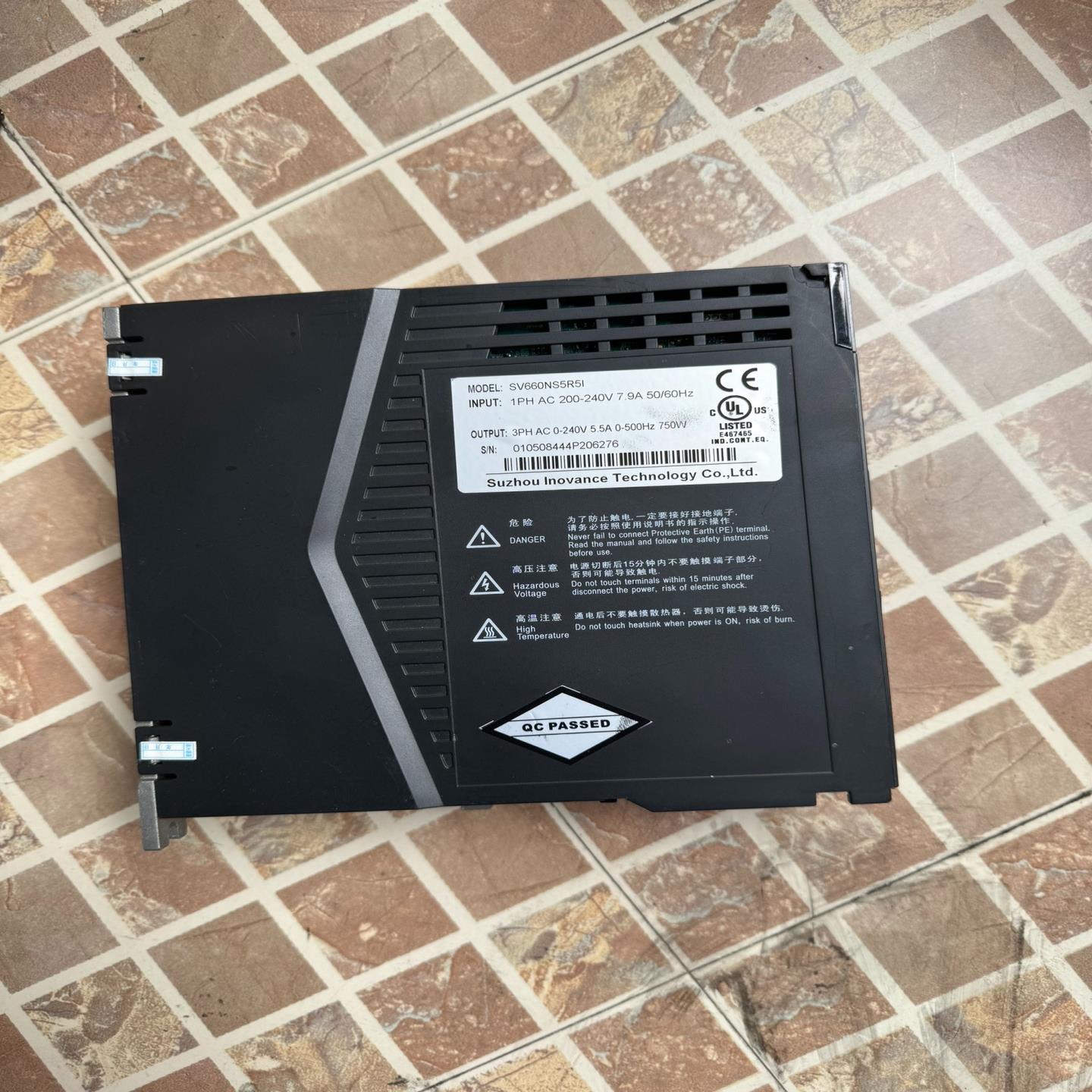 汇川驱动器 SV660NS5R5l 功能，成色如图，实物~议价