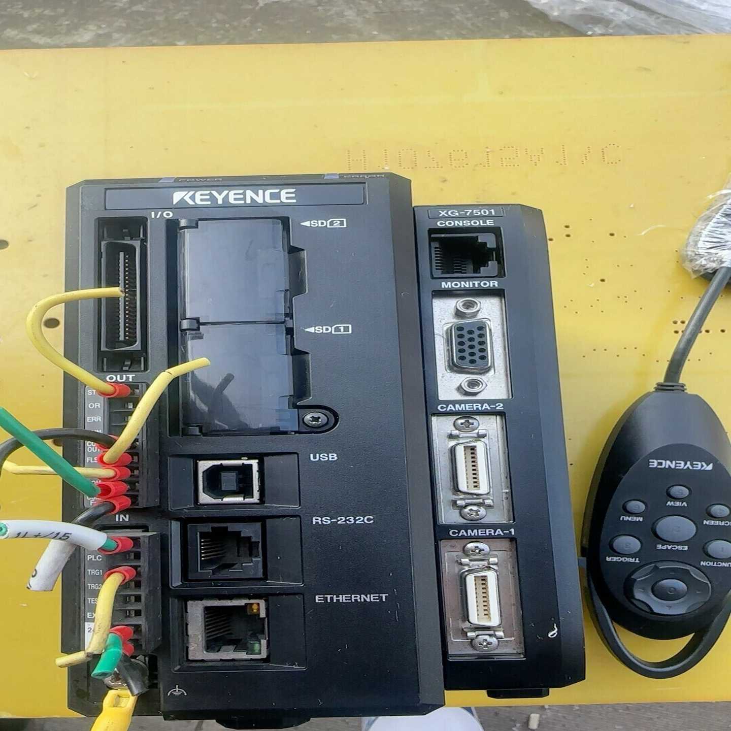 KEYENCE XG-7501 9成以上新,质量完好,~询价