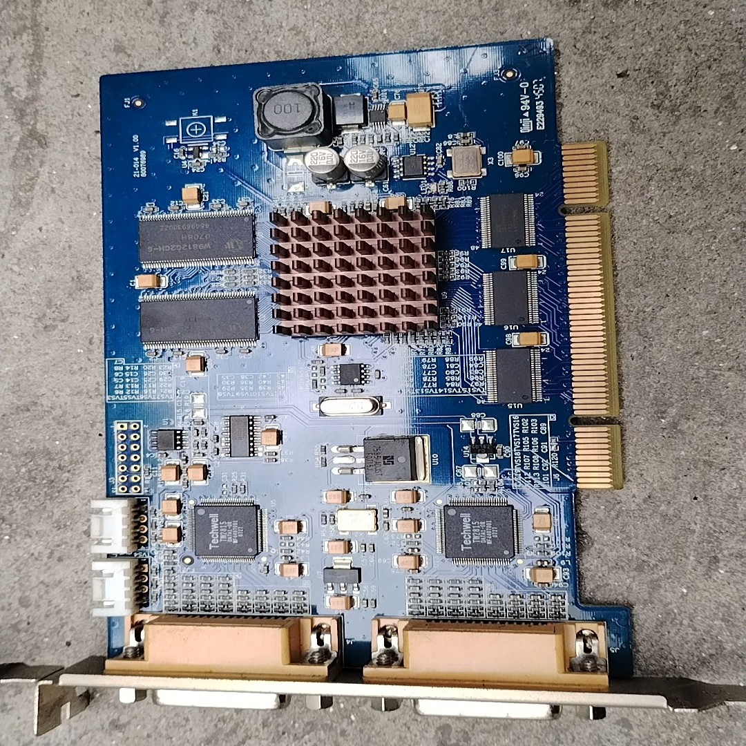 【议价】Techwell 大华视频主机里拆的 PCI插槽 拆机视频