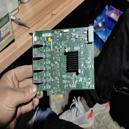 凌华科技图像采集卡工业4通道PCIe转USB机器视觉采集卡P~询价