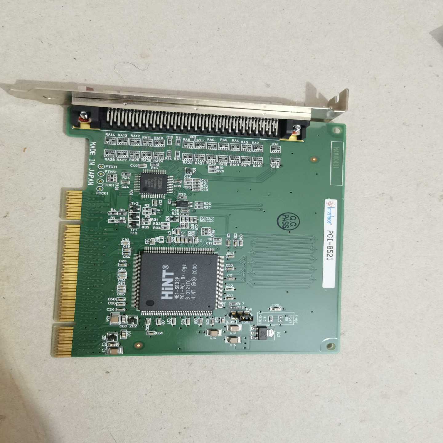 询价~PCI-8521采集卡，成色99新，，功能。