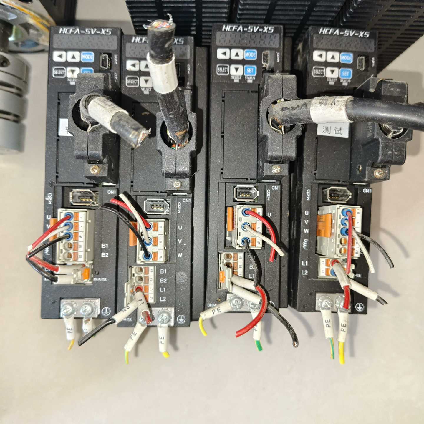 拆机禾川,三协伺服驱动器X5DA75A-11 X5DA10A【鑫鑫商铺】