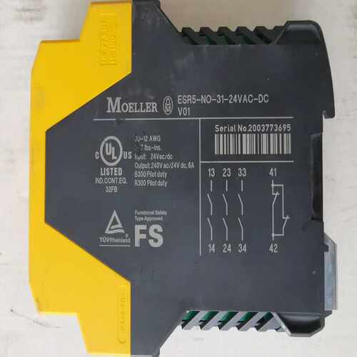 穆勒安全继电器ESR5-NO-31-24VAC-DC~询价