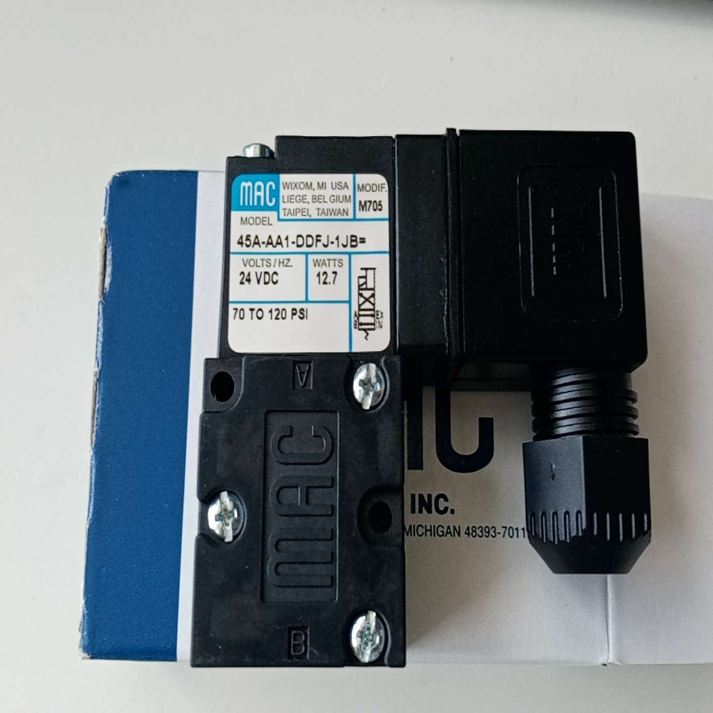 MAC电磁阀45A-AA1-DDFJ-1JB=M705,~询价