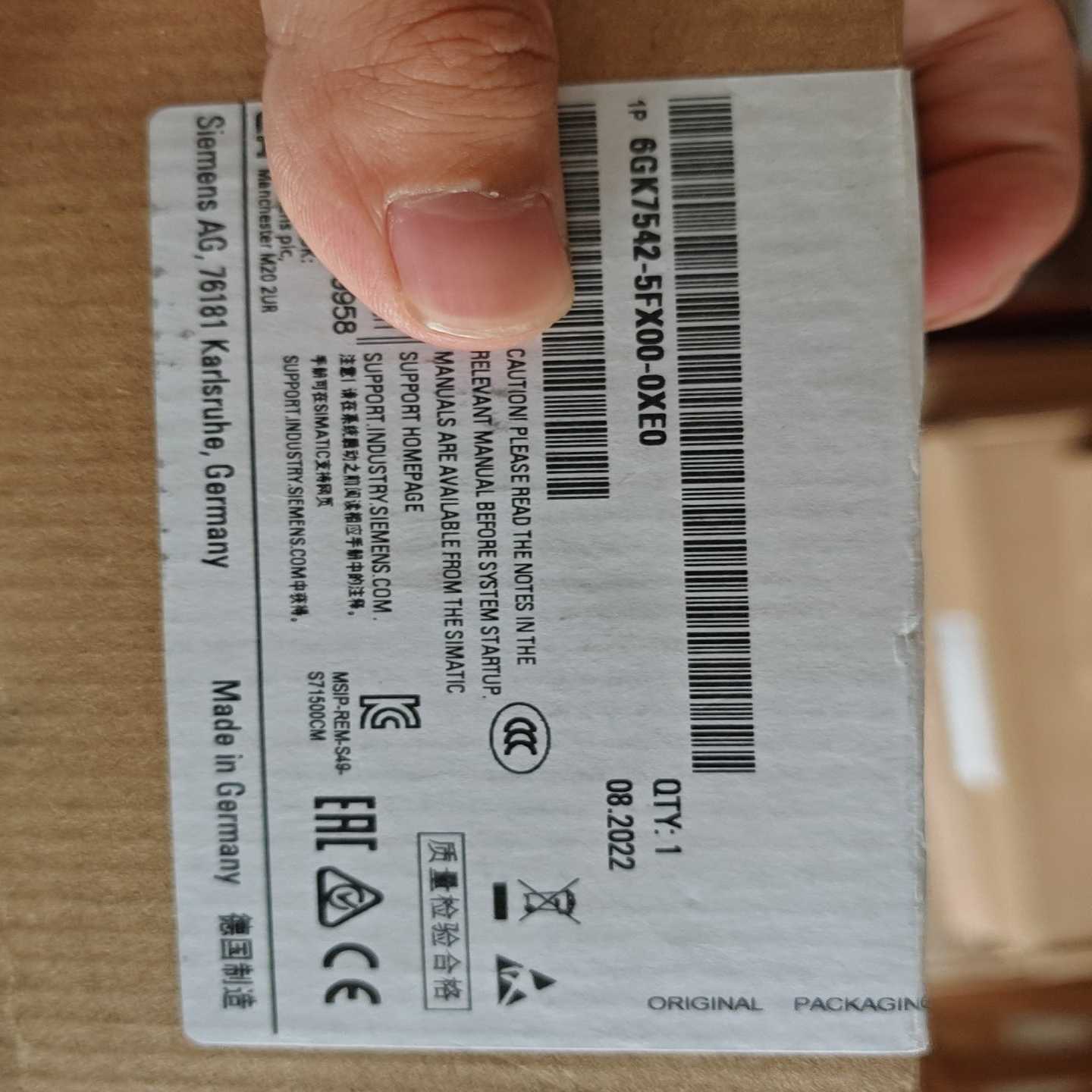 6gk7542-5fx00-0xe0 模块，没~询价