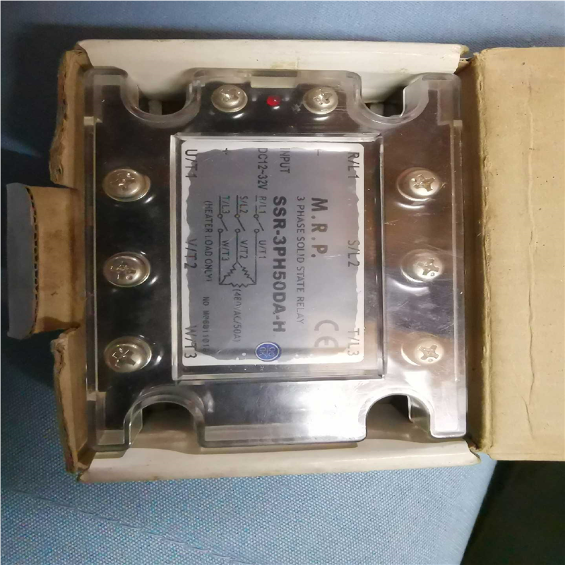 议~Ssr-3ph50da-h   三相固态继电器50A