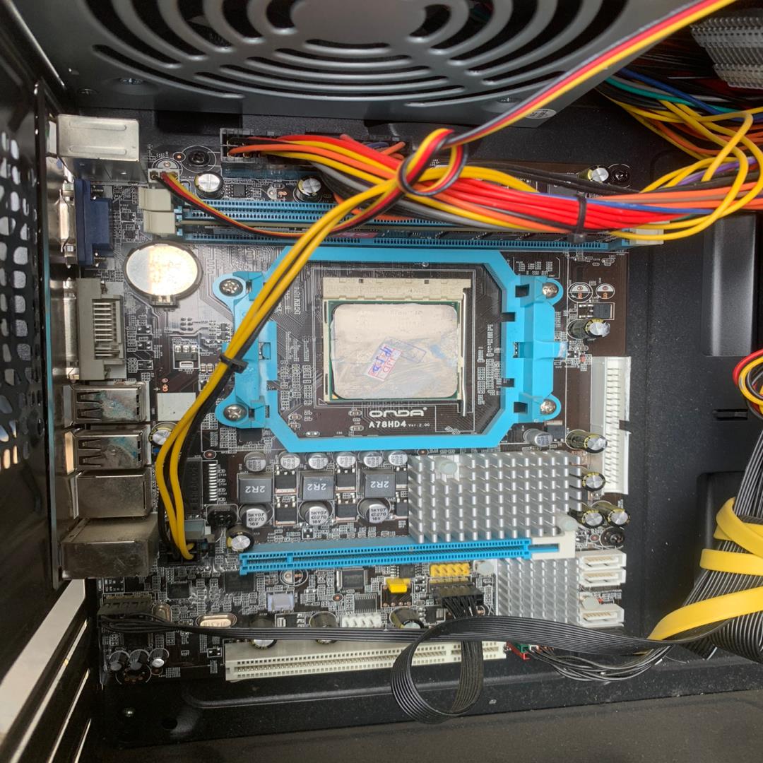 【议价】昂达 A78HD4 AMD X2450 CPU 主板加CP