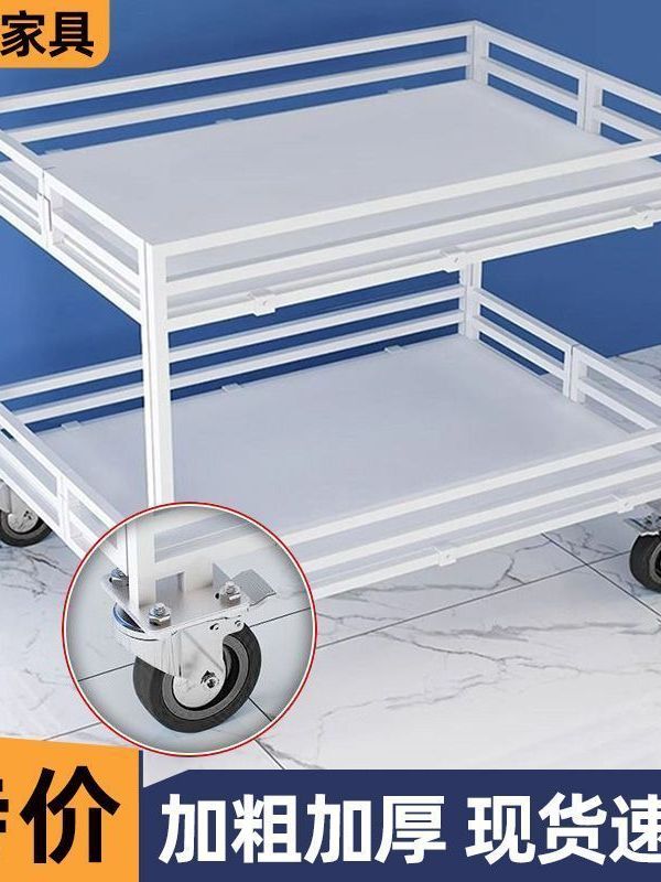 流动小吃车超市促销台特价售货架摆摊多功能折叠小推车夜市