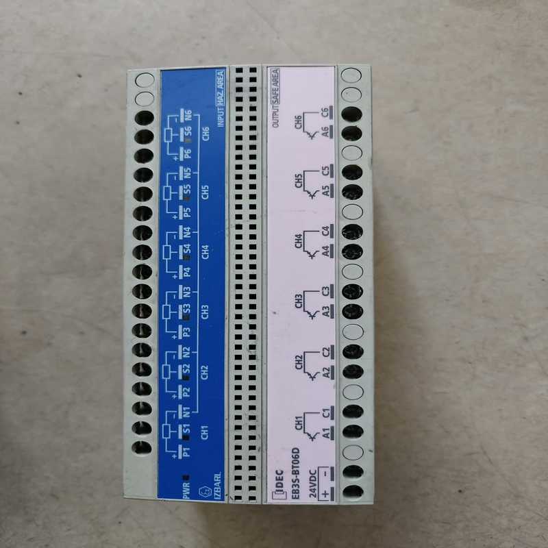 (询价)IDEC和泉继电器安全栅eb35-bt06d  成色如图，实