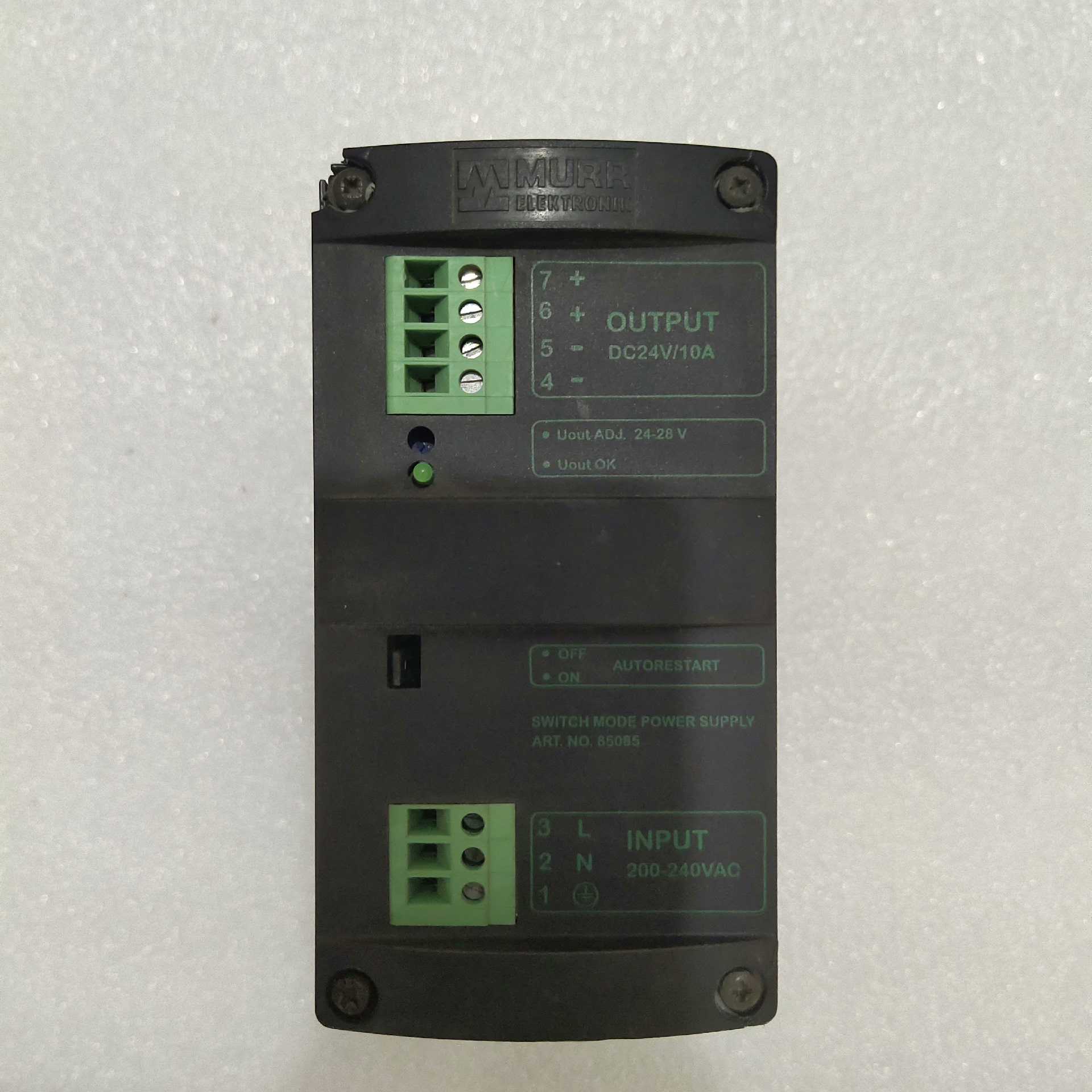 (询价)穆尔MURR 穆尔电源MCS10-230/24  85085