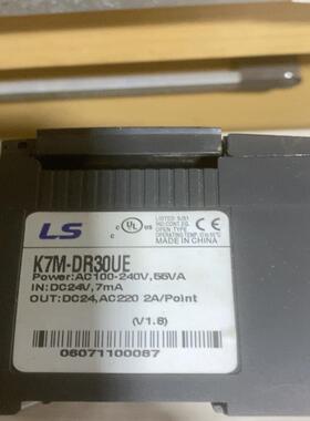 询价~韩国LS，PlC，型号k7M一DR30UE，，包