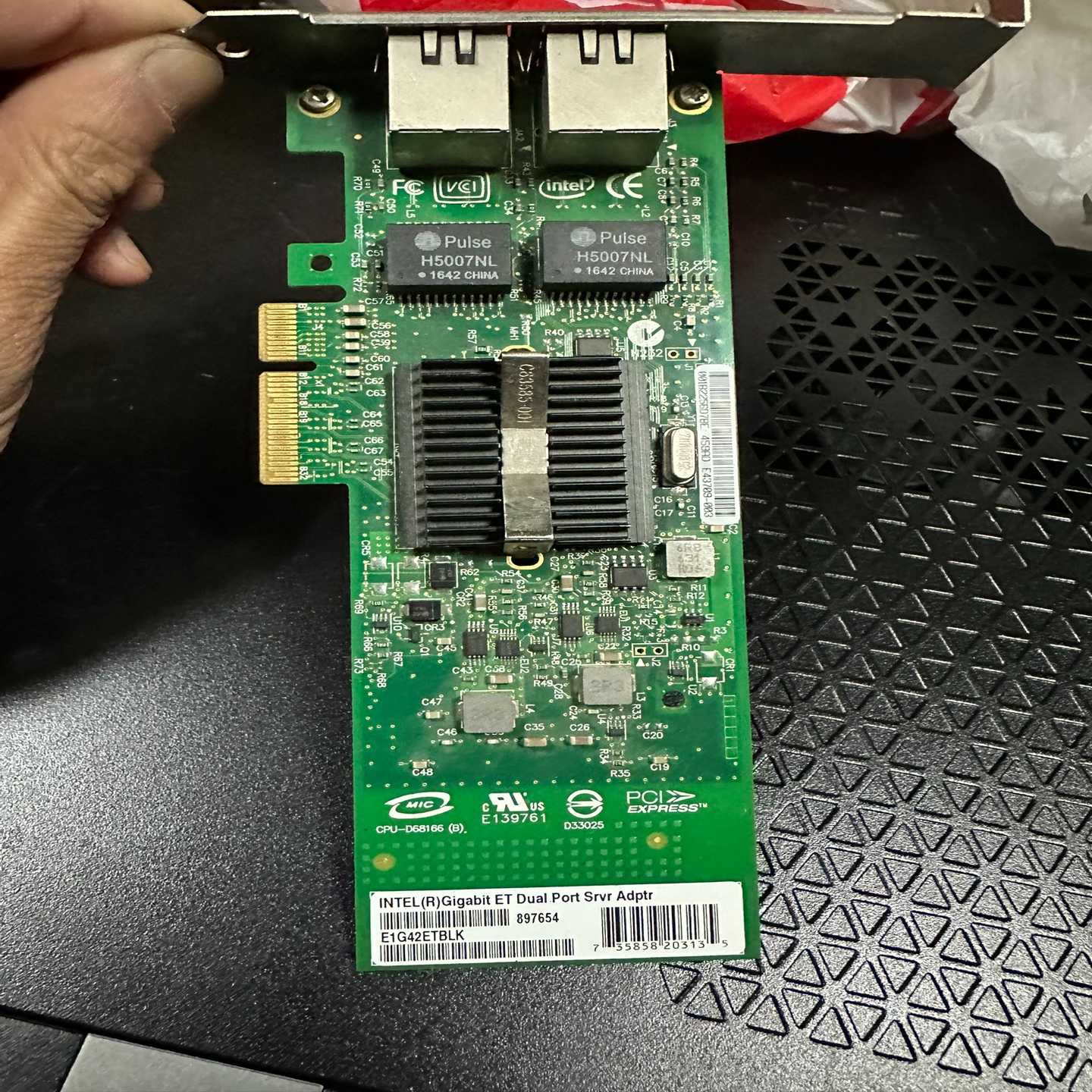 询价Intel897654双口千兆网卡E1G42ETBLK